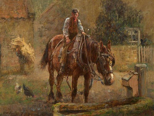 Drinking Trough, , Frederick William Jackson
