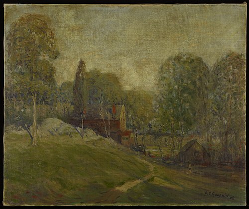 Paysage, 1908, Arthur Clifton Goodwin