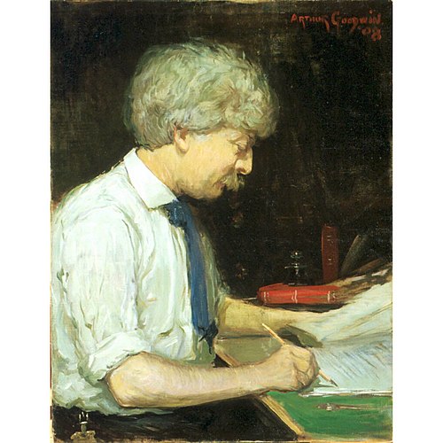 Horace L. Traubel, 1908, Arthur Clifton Goodwin