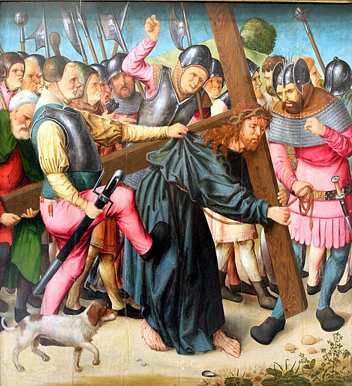 La montée au Calvaire, 1505, Maître de Saint-Germain-des-Prés