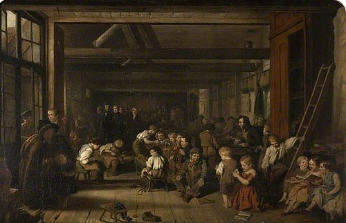 The First Ragged School, Westminster, 1851, Alexander Blaikley
