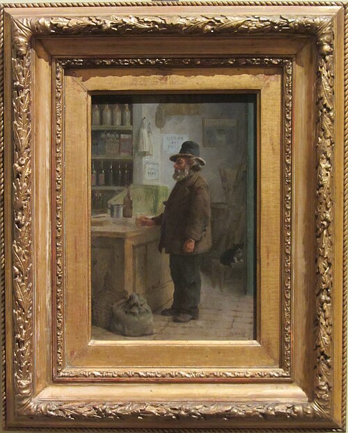 The Regular Customer, 1892, Giovanni Mochi