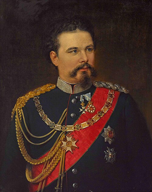 König Ludwig II. von Bayern., 1883, Rudolf Wimmer