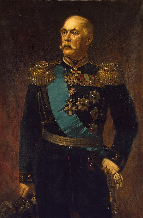 Portrait of Eduard I. Totleben, 1896, Rudolf Wimmer