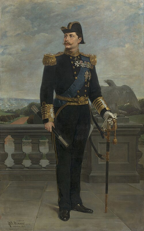 Wilhelm II, Emperor of Germany (1859-1941), 1891, Rudolf Wimmer