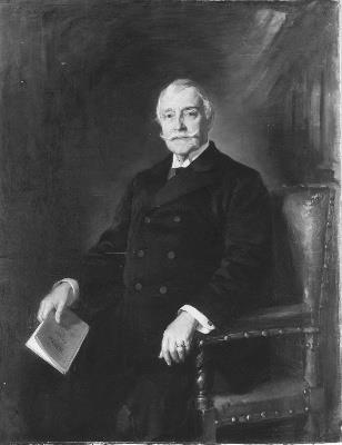 Portrait of Louis Bartholomeus Johannes Moor (1837-1931), 1921, Adolf Pirsch