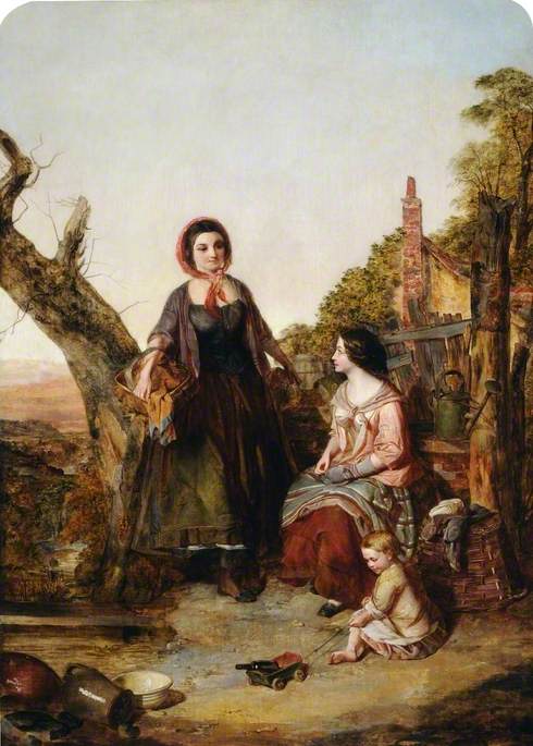 Village Gossips, , Samuel Baldwin