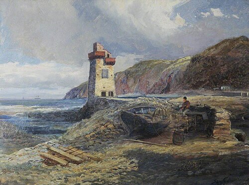 Rhenish Tower, Lynmouth, Devon, , Samuel Calvert