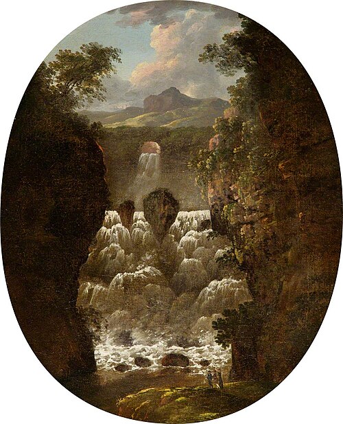 Gordale Scar, Yorkshire, 1772, Samuel Stringer