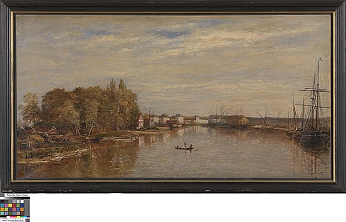 De Handelskom in Brugge, 1880, Antoon Joostens