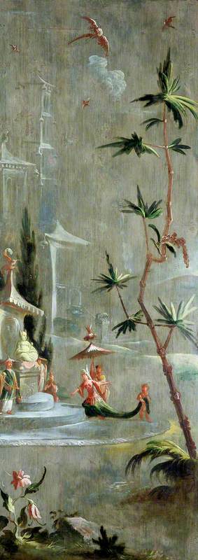 A Chinese Princess at a Shrine, 1696, Robert Robinson