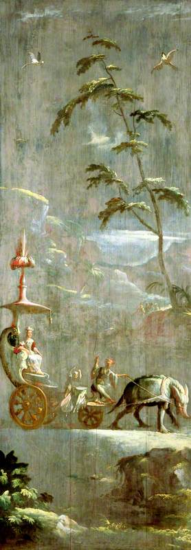 A Chinese Empress in a Chariot, 1696, Robert Robinson