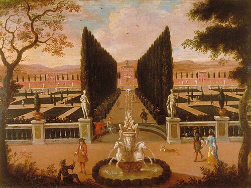 Capriccio of an Imaginary Formal Garden and House, , Robert Robinson
