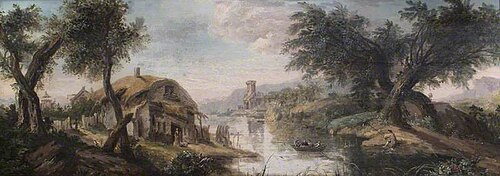 Fishing Scene, , Robert Robinson