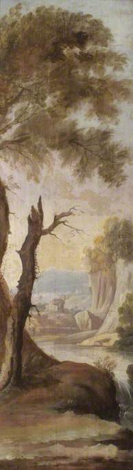 Landscape with a Waterfall, , Robert Robinson