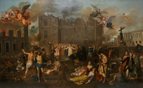 The Earthquake of 1755 by João Glama Ströberle, 1756, João Glama Ströberle