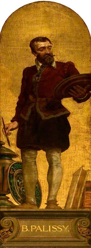 Bernard Palissy (1510–1589) (design for a mosaic in the Victoria and Albert Museum), 1869, Reuben Townroe