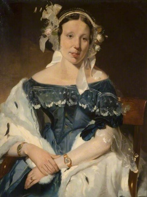 Portrait Of A Woman, 1830, R. T. Bott