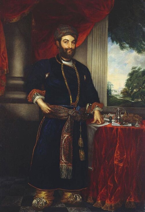 Saadat Ali Khan, Nawab of Oudh (ruled 1798-1814), 1799, George Place