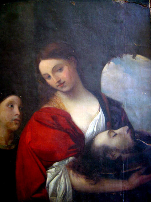 Salomé avec la tête de Jean-Baptiste, 1845, Francisco Nery
