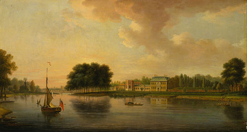 Orleans House, Twickenham, 1750, Joseph Nickolls