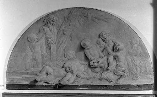 Infant Bacchus and Putti, 1776, Nicolas Tanché