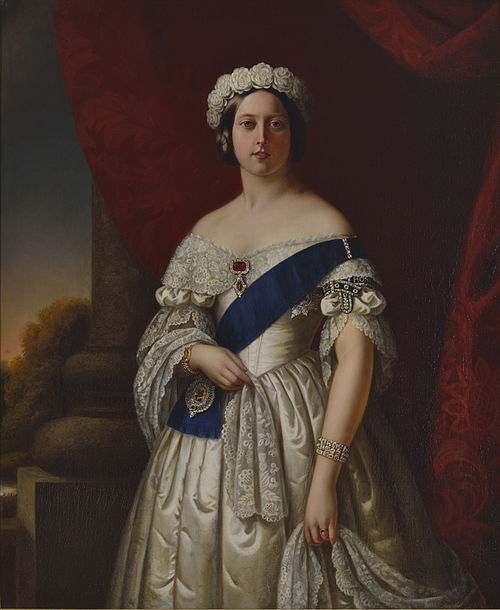 Queen Victoria of England, 1845, Alexander Melville