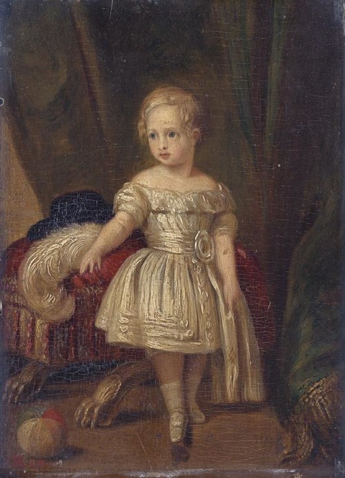 King Edward VII (1841-1910) when Albert Edward, Prince of Wales, 1845, Alexander Melville