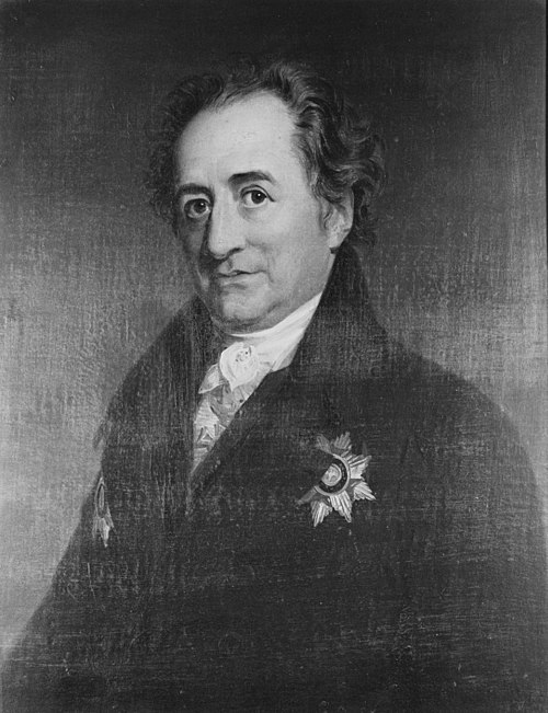 Johann Wolfgang Goethe (1749-1832), 1853, Alexander Melville
