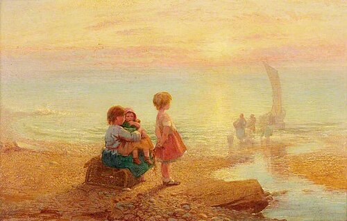 Early Morning off the Coast, 1888, Henry Hetherington Emmerson