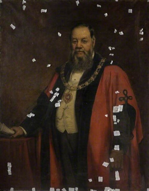 Alderman George Davidson, 1890, Henry Hetherington Emmerson
