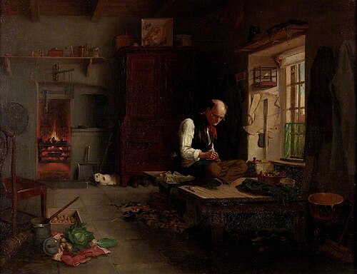 The Village Tailor, 1851, Henry Hetherington Emmerson