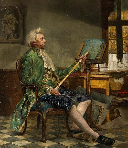 Man with a Flute, 1877, Henry Hetherington Emmerson