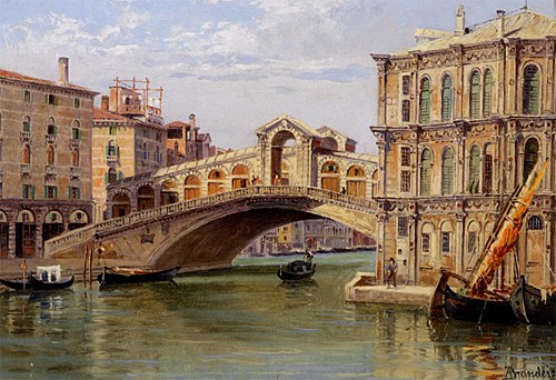 The Rialto Bridge, , Antonietta Brandeis