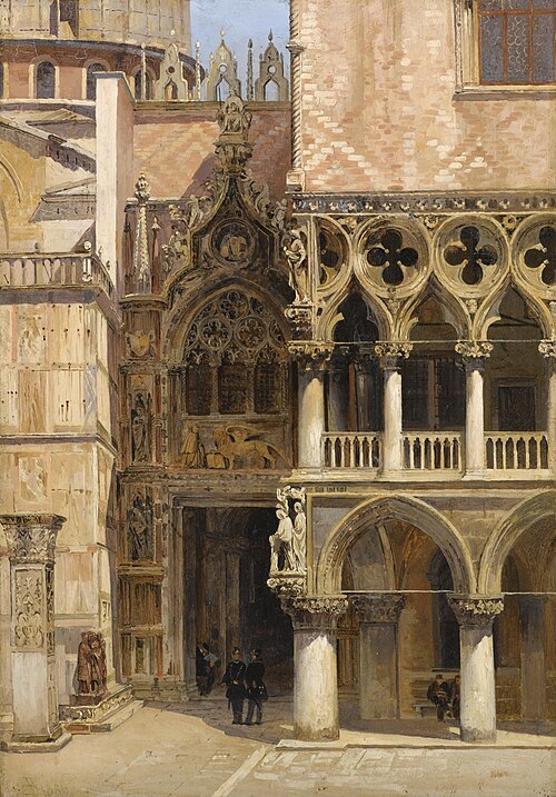 Porta della Carta, 1886, Antonietta Brandeis