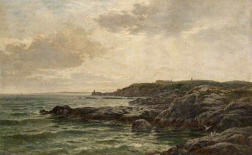 Fife Coast near Anstruther, 1874, John Nesbitt