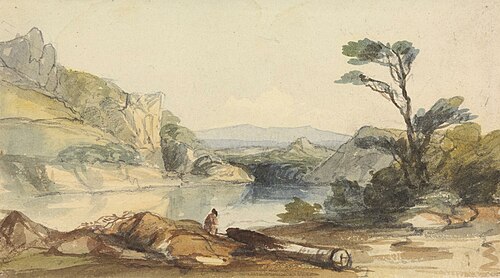 Lake and Mountains, , John Renton