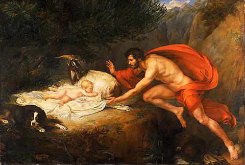 The Finding of Aesculapius, 1830, Giovanni Tognolli