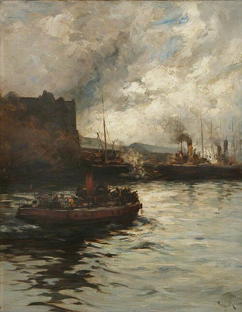 Port Scene, , Joseph Milne
