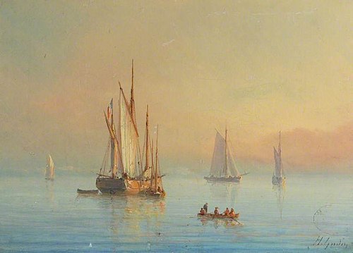 Shipping in a Calm, , Henriette Gudin