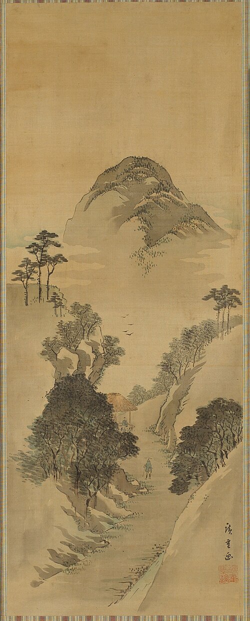 Paysage, , Hiroshige