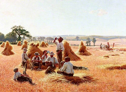 Harvesters Resting, 1898, Thomas Frederick Mason Sheard
