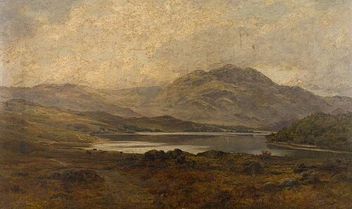 Loch Achray and Benvenue, 1875, Duncan Cameron