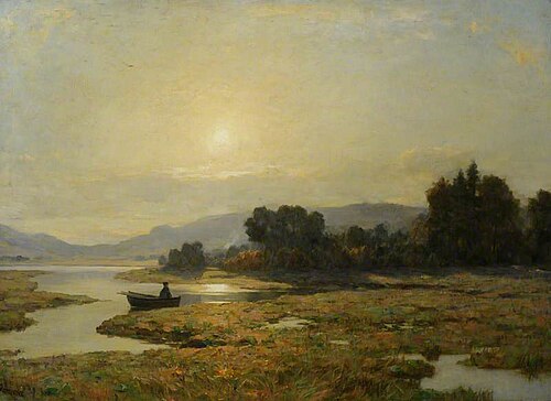 On the Tay near Perth, , Duncan Cameron