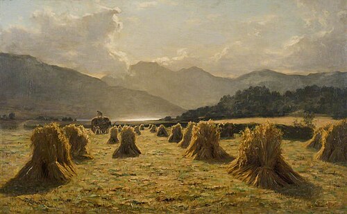 Harvest Time in Lorne, 1888, Duncan Cameron