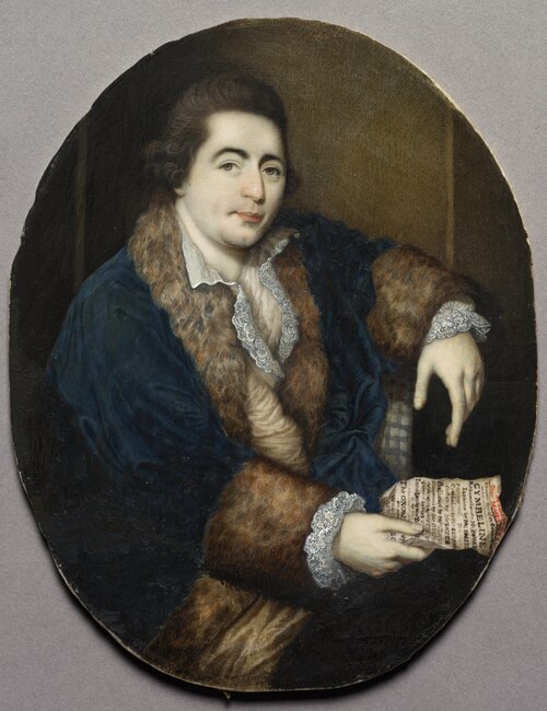 Portrait of William Powell, 1765, James Scouler
