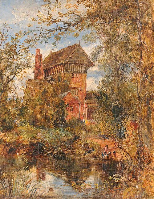 Old Hut, Hale, Lancashire, 1900, William Joseph J. C. Bond