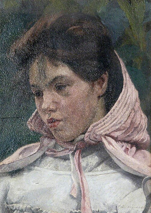 Portrait of a Girl, , John L. Wimbush