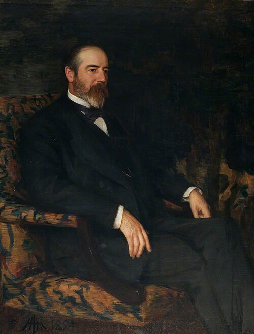 Lord Rendel of Hatchlands (1834–1913), President (1895–1913), 1894, Henry John Hudson
