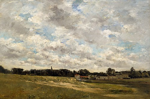 Paysage, 1881, Eugène Clary